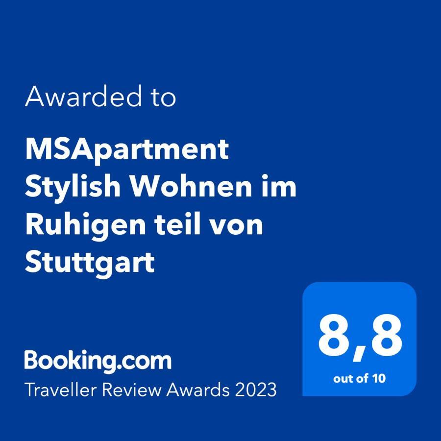 Msapartment Stylish Wohnen In Stuttgart Estugarda Exterior foto